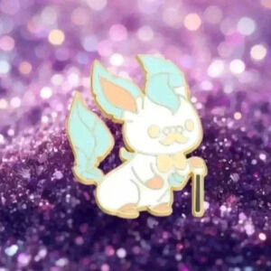 Gentleman Leafeon Enamel Pin – Classy Grass-Type Pokémon Collectible!